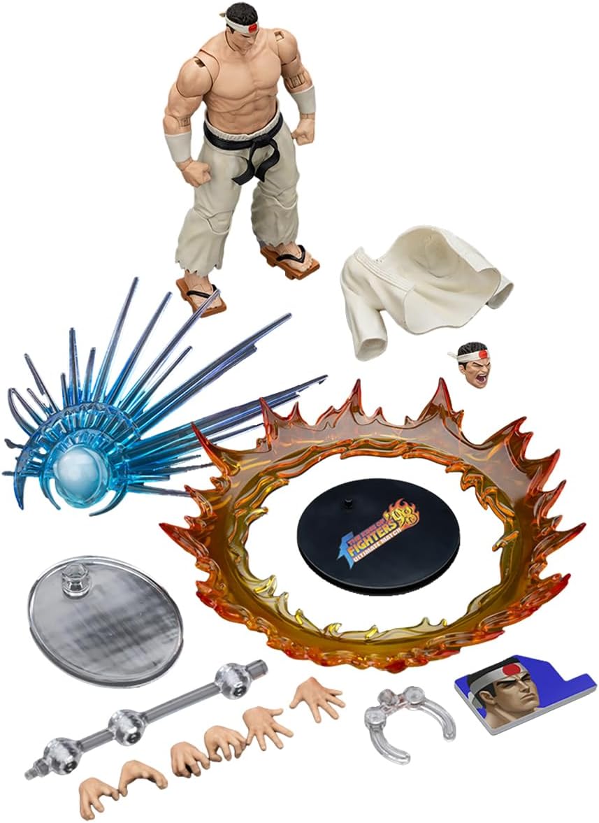 JOYTOY SNK 1/18 Action Figure KOF 98UM Hero-3PCS Collection Model Birthday Gift