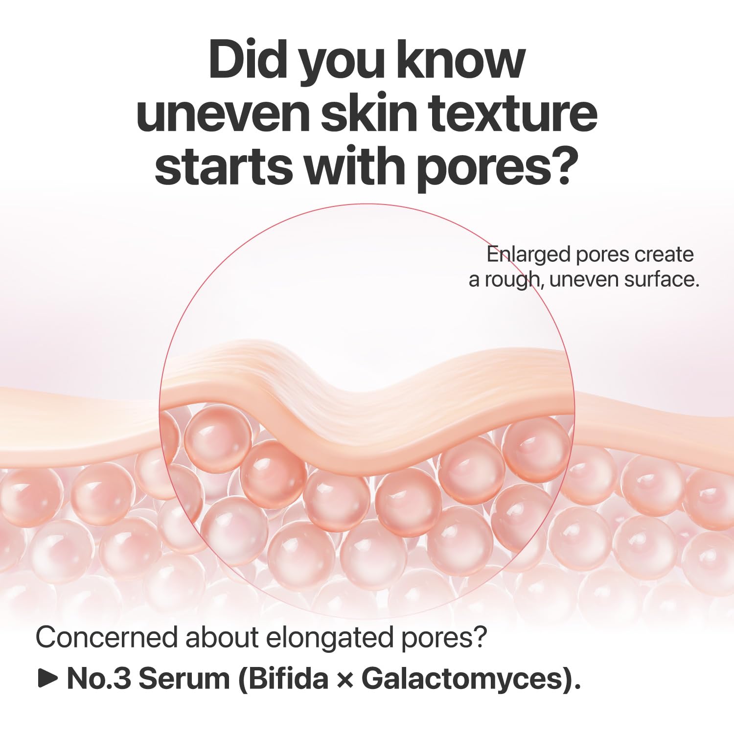 numbuzin No.3 Skin Softening Serum, Fermented Serum for Skin Texture & Pores, Bifida & Galactomyces, Niacinamide, Adenosine, Panthenol, Fragrance-Free, 1.69 fl oz (50ml) - Image 5