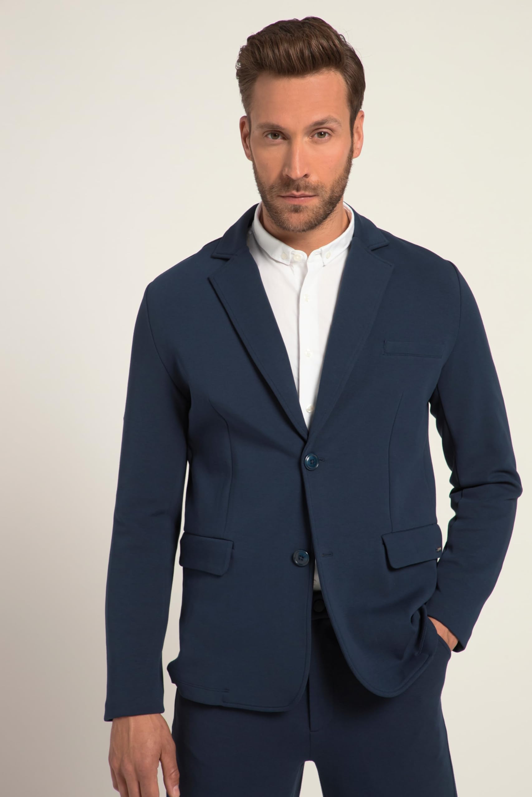 Jp 1880 Mężczyźni New York Marynarka, Matte Midnight Blue, 5XL