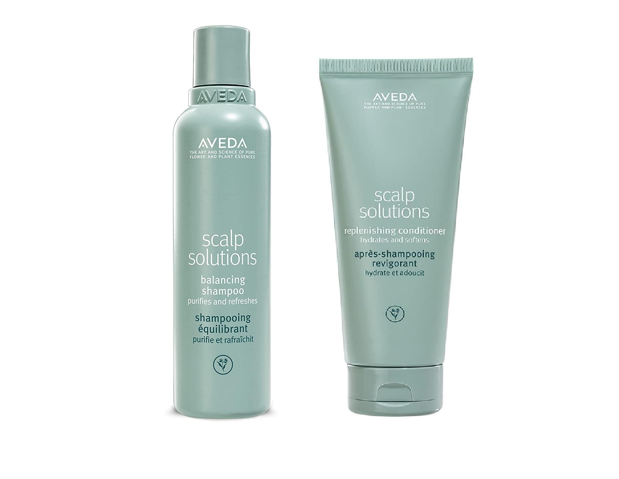 Scalp Solutions Balancing Shampoo 6.7 Fl Oz Scalp Solutions Replenishing Conditioner 6.7 Fl Oz