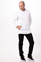 Vista 2 de Chef Works Abrigo de Chef Valencia para Hombre