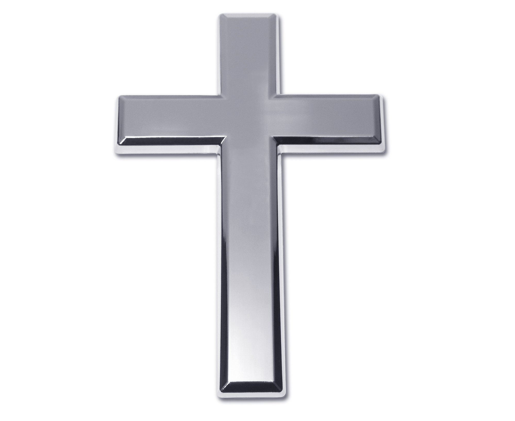 CHROME CROSS CUSTOM サイズL Amazon.com: Elektroplate Cross OEM Chrome Emblem for Cars, Trucks