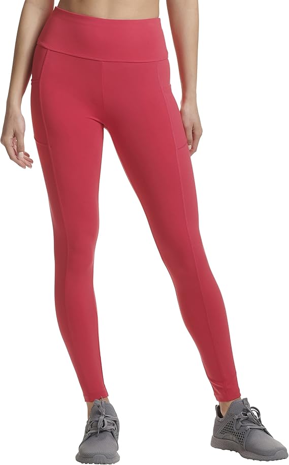 Spalding Women's Activewear 28 Inch Inseam Legging with Pockets at Amazon Womenâs Clothing store