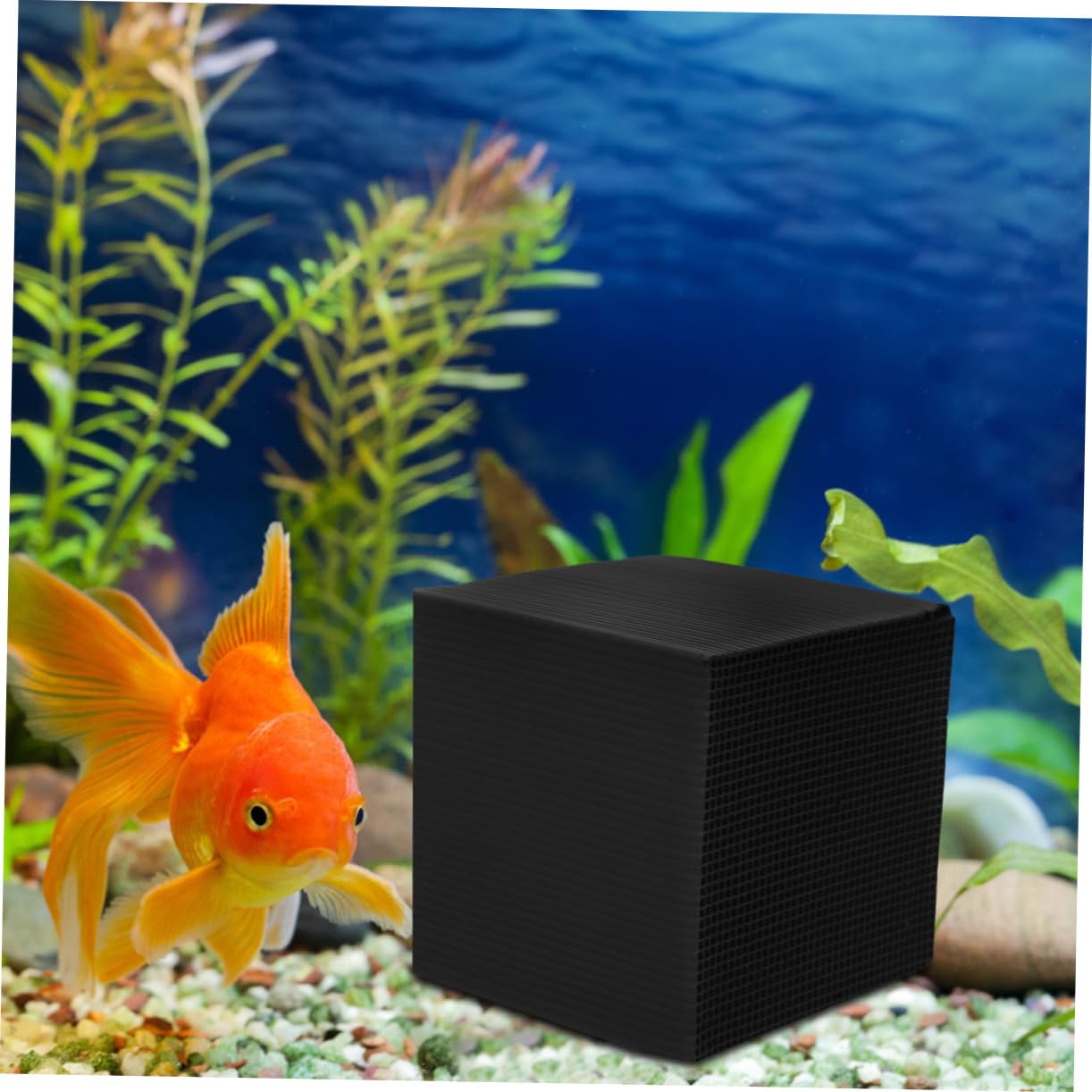 COLLBATH Aquarium Wasserfilterwürfel 2 Stück Wiederverwendbare Filterwürfel Für Aquarien Tragbarer Filtermedium