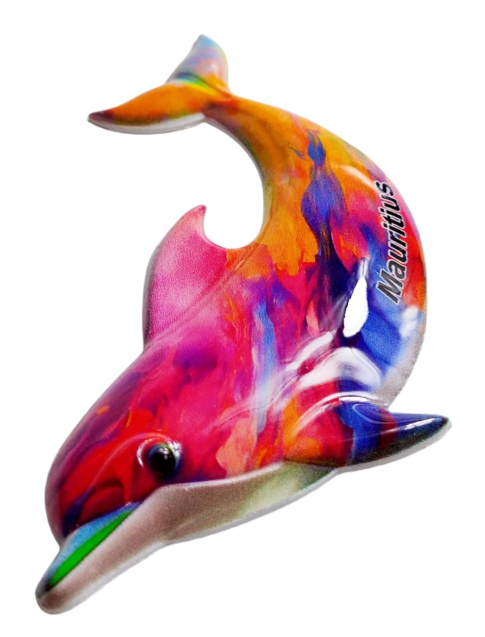 Delfin Mauritius pamiątka turystyczna 3D magnes na lodówkę dekoracje magnes