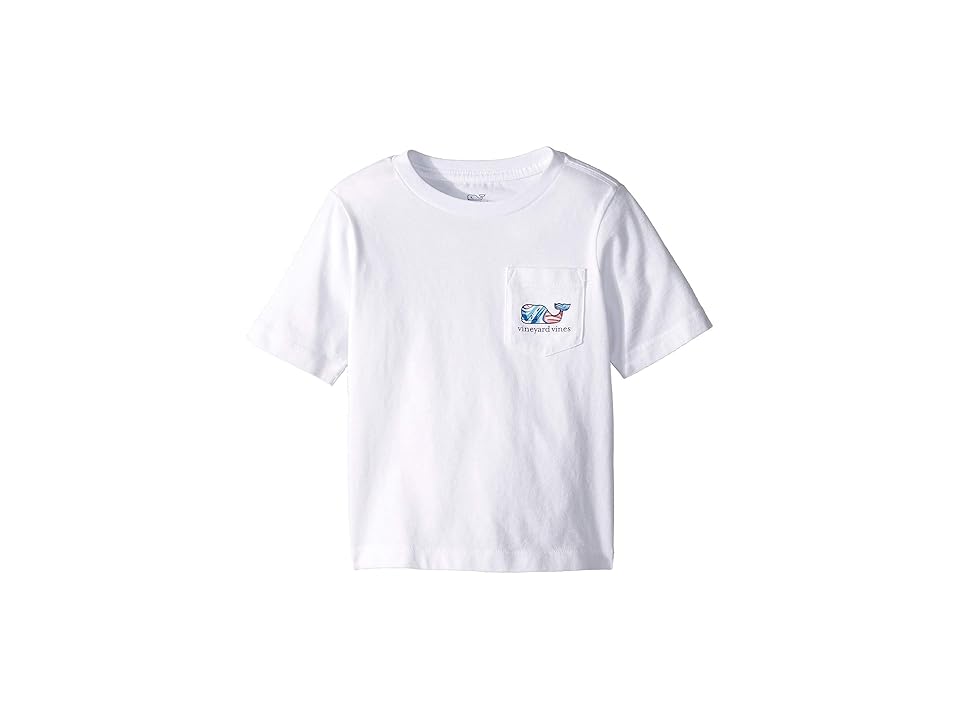 

Vineyard Vines Kids Short Sleeve Marlin and Starfish Whale Tee (Toddler/Little Kids/Big Kids) (White Cap) Boy's Clothing