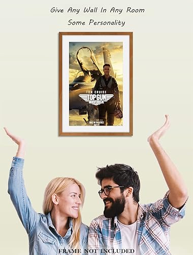 Miniatura 5 de XIHOO Top Gun: Póster de decoración de pared sin marco de película Maverick 2022, 24 x 36 pulgadas