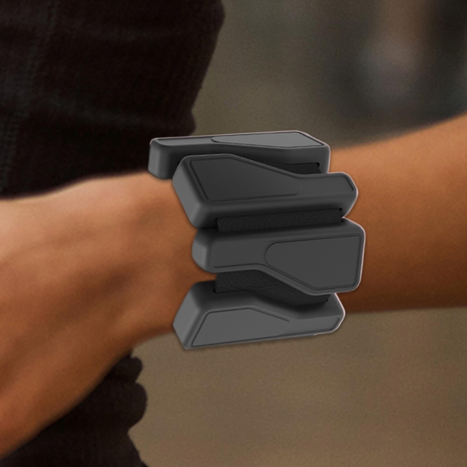 Waga Ankle, regulowana ręczna waga do pisania, 7,01 x 3,03 cala, miękki silikonowy pasek wygodny strój, sprzęt do treningu pilatesu do chodzenia, baletu, jogi, treningu fitness