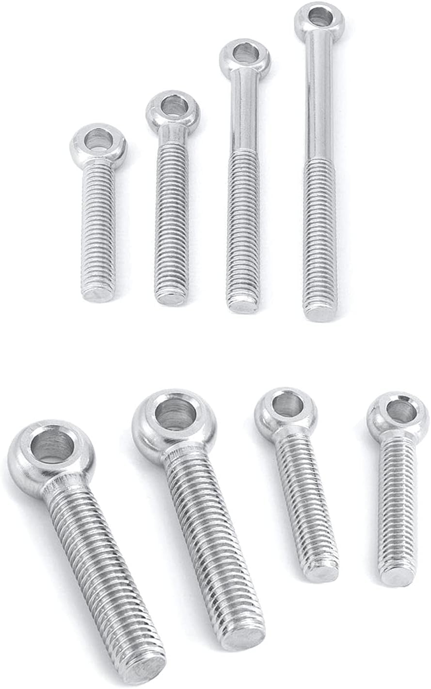 Ringschrauben mit Muttern, metrisches Gewinde M24 x 180–450 mm, Schulterhinery-Hebeschrauben, gute mechanische Eigenschaften(M24X300Mm)