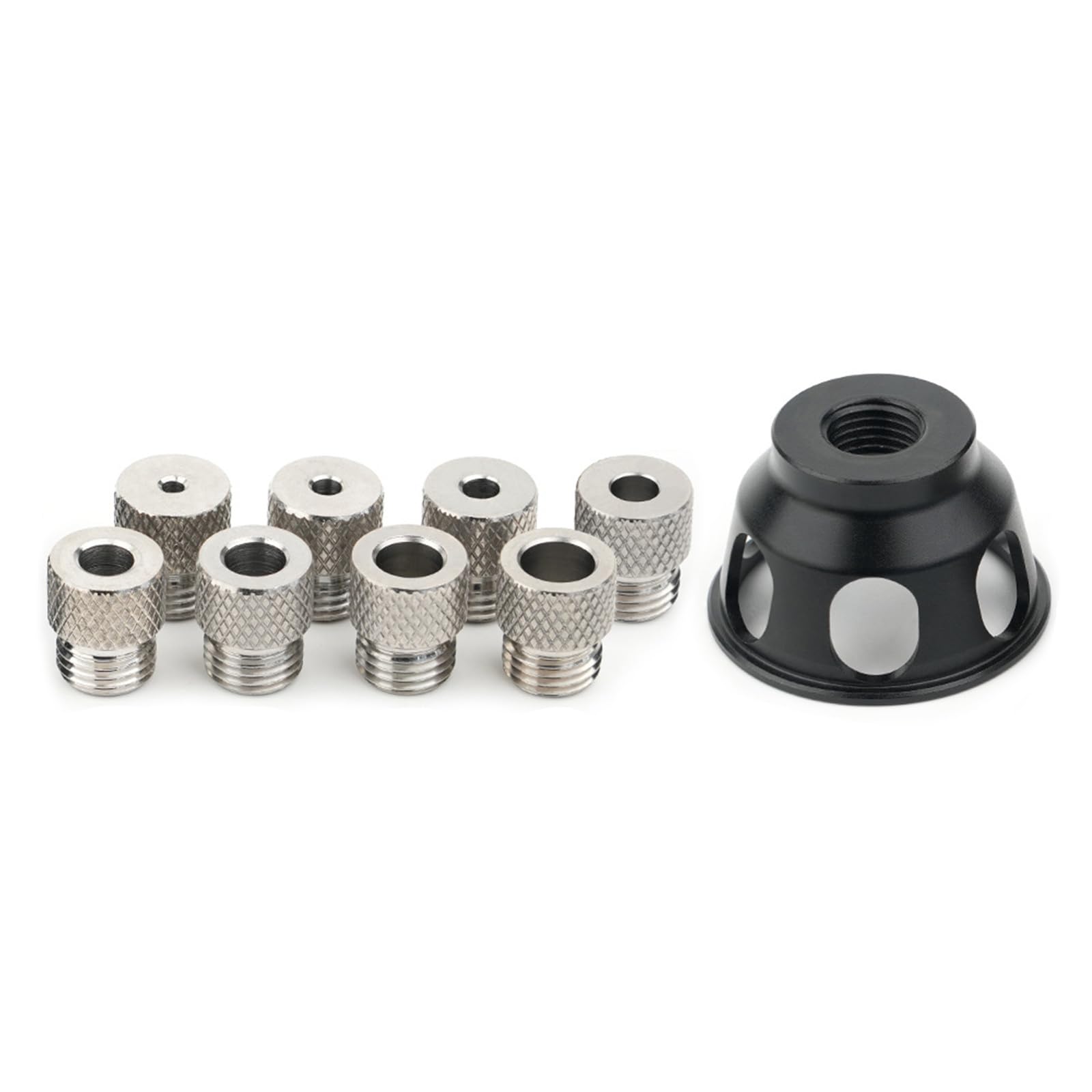 Buxuaaaa A 3-10Mm Vertical Drill Guide Pocket Hole Jig Straight Ngled Guide Doweling Jig Positioning Hole Puncher Woodworking Tools Professional Carpentry Tool