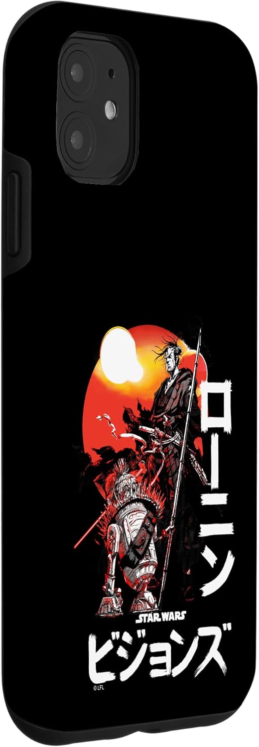 iPhone 11 Star Wars Visions Ronin Anime Color Pop Case