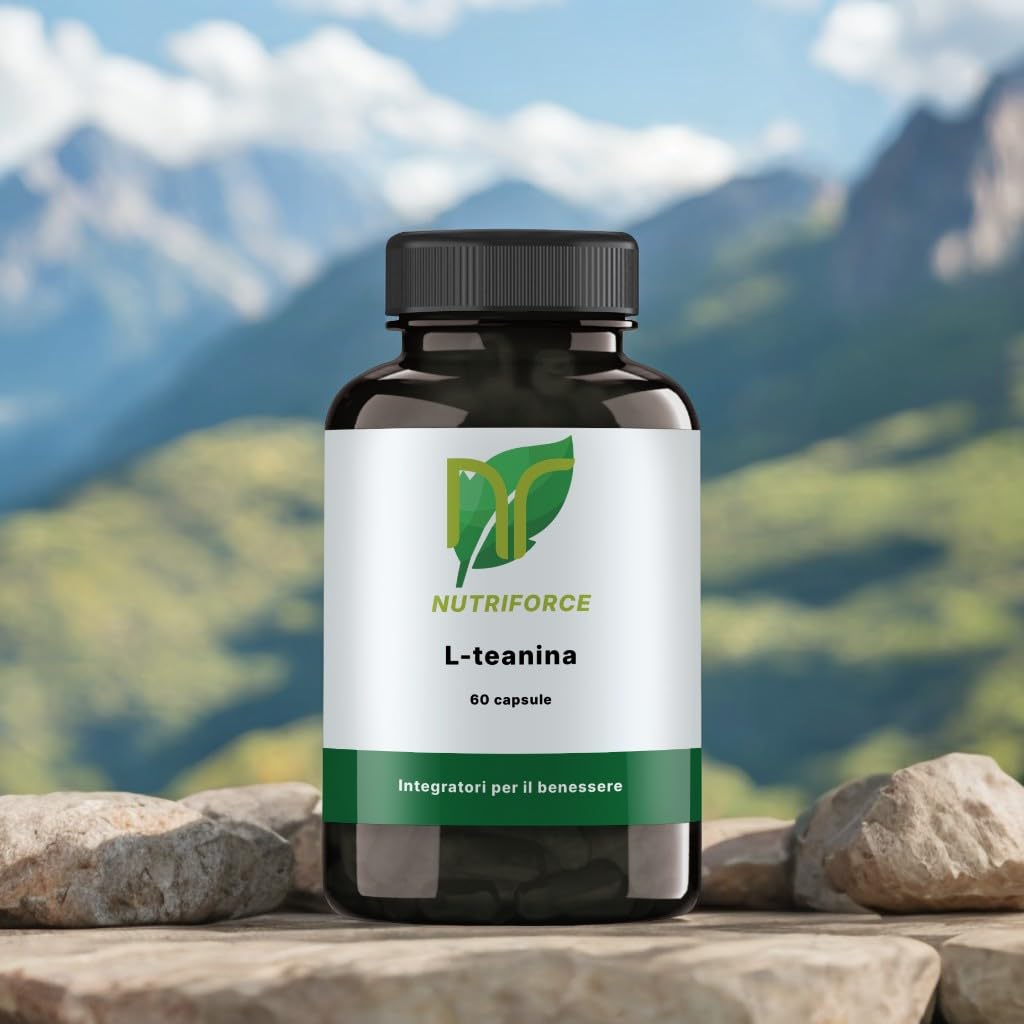 L-teanina – 60 cápsulas – Alta concentración