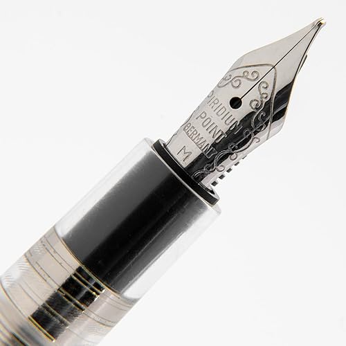 Miniatura 8 de MONTEVERDE USA MVP - Pluma estilográfica, cartucho, cuentagotas (diamante transparente), punta extrafina