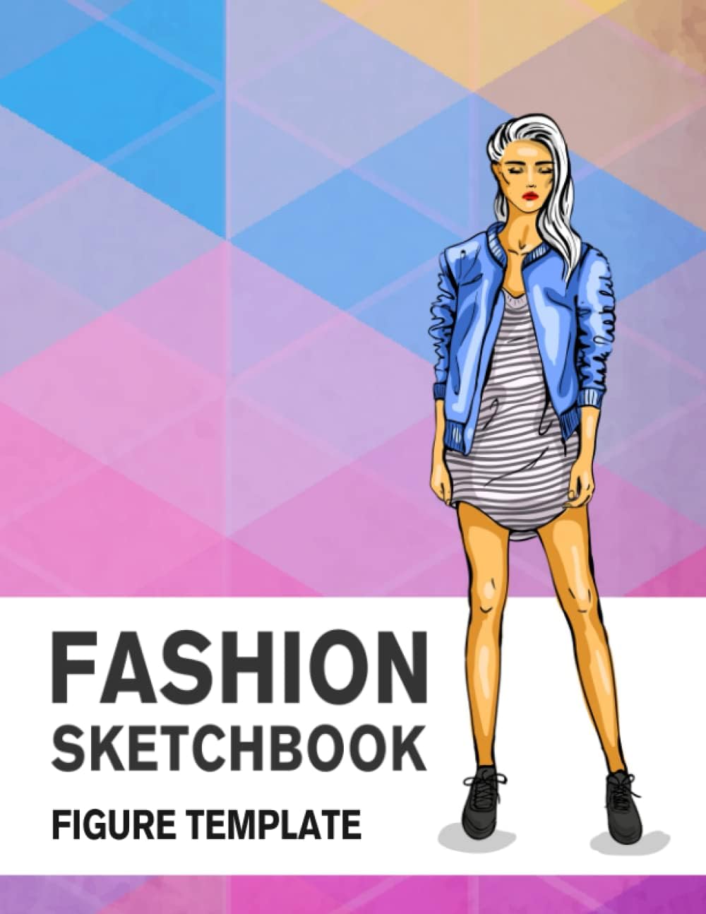 Fashion Sketchbook with Female Figure Template