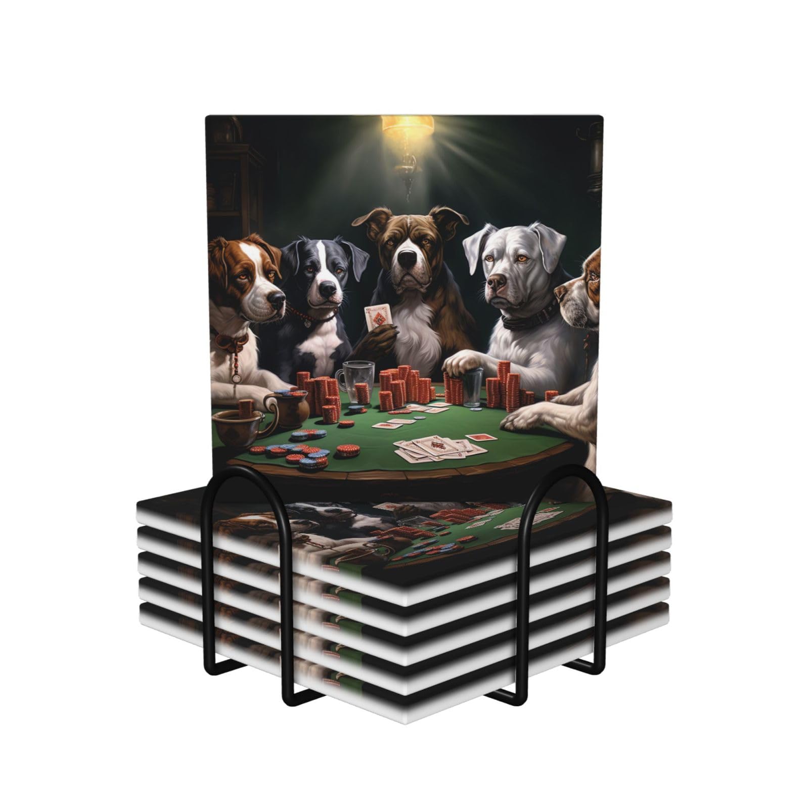 Dessous de verre anti tache céramique absorbante contre rayures table