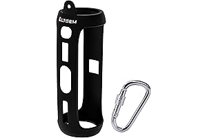 LTGEM Silicone Carrying Travel Case Compatible with JBL Flip 5 Waterproof Portable Speaker