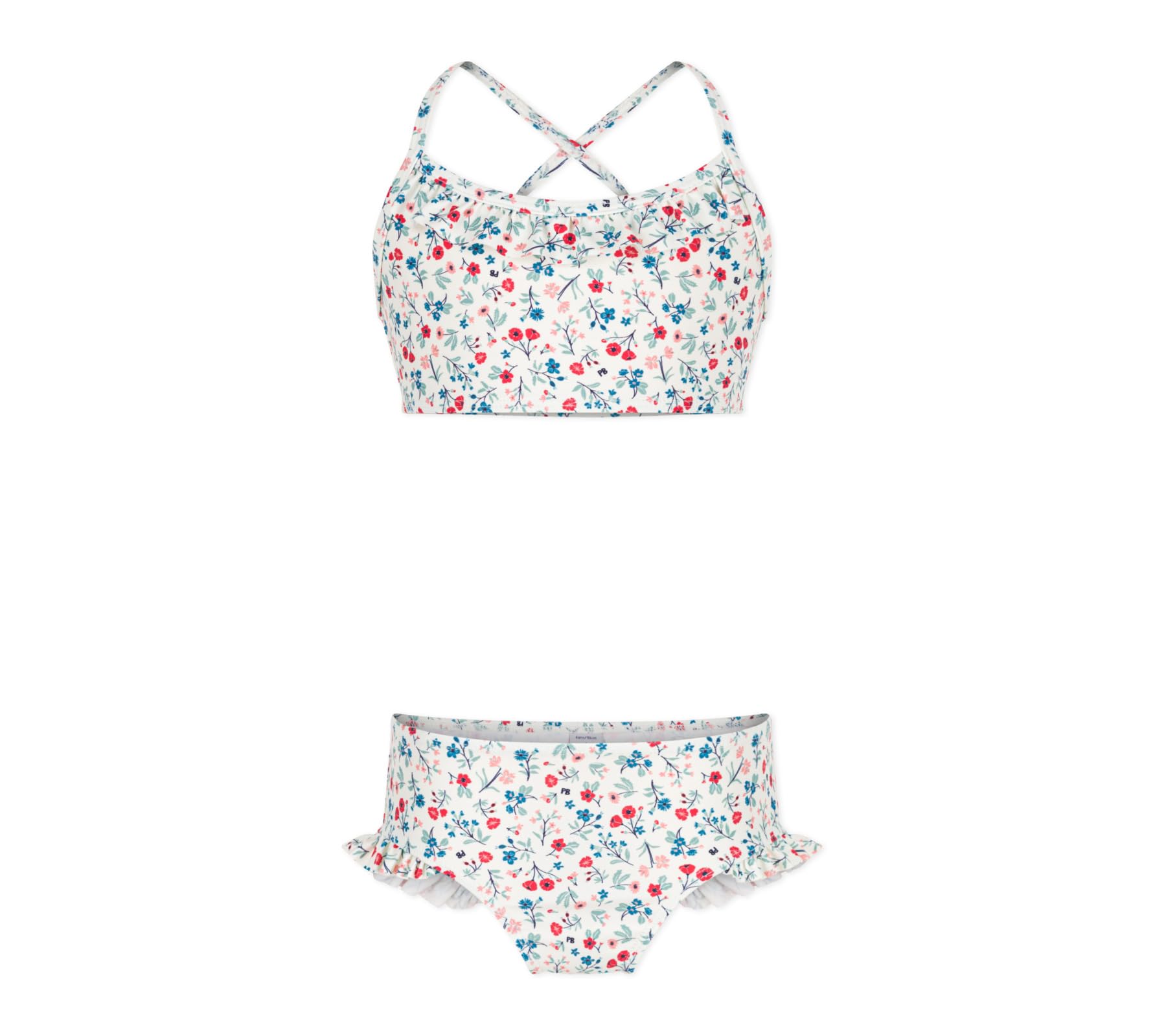 Petit Bateau Mädchen Badeanzug 2 Stück