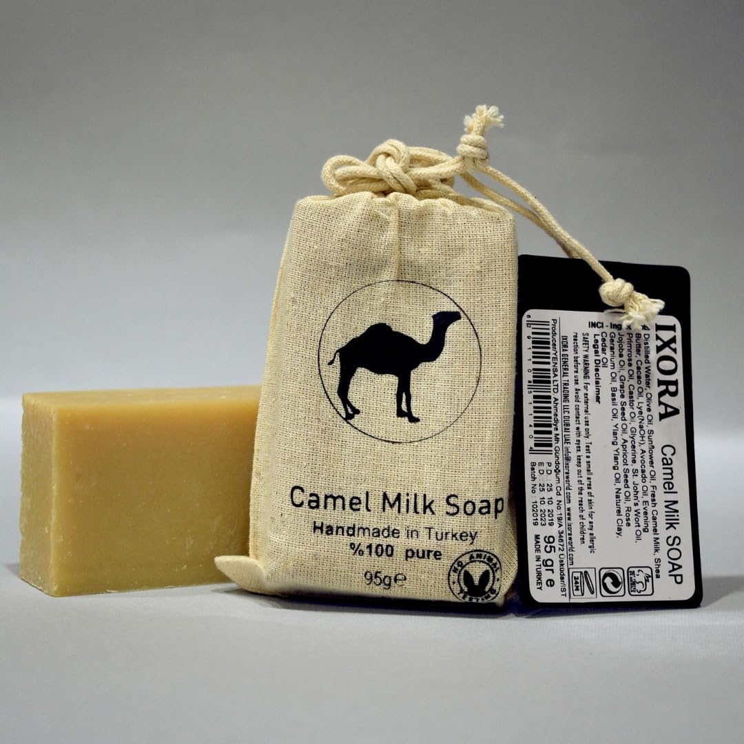 Natural Handmade Camel Milk Soap : Luxurious Soap with Hydrating and Nourishing Properties for Soft, Glowing Skin