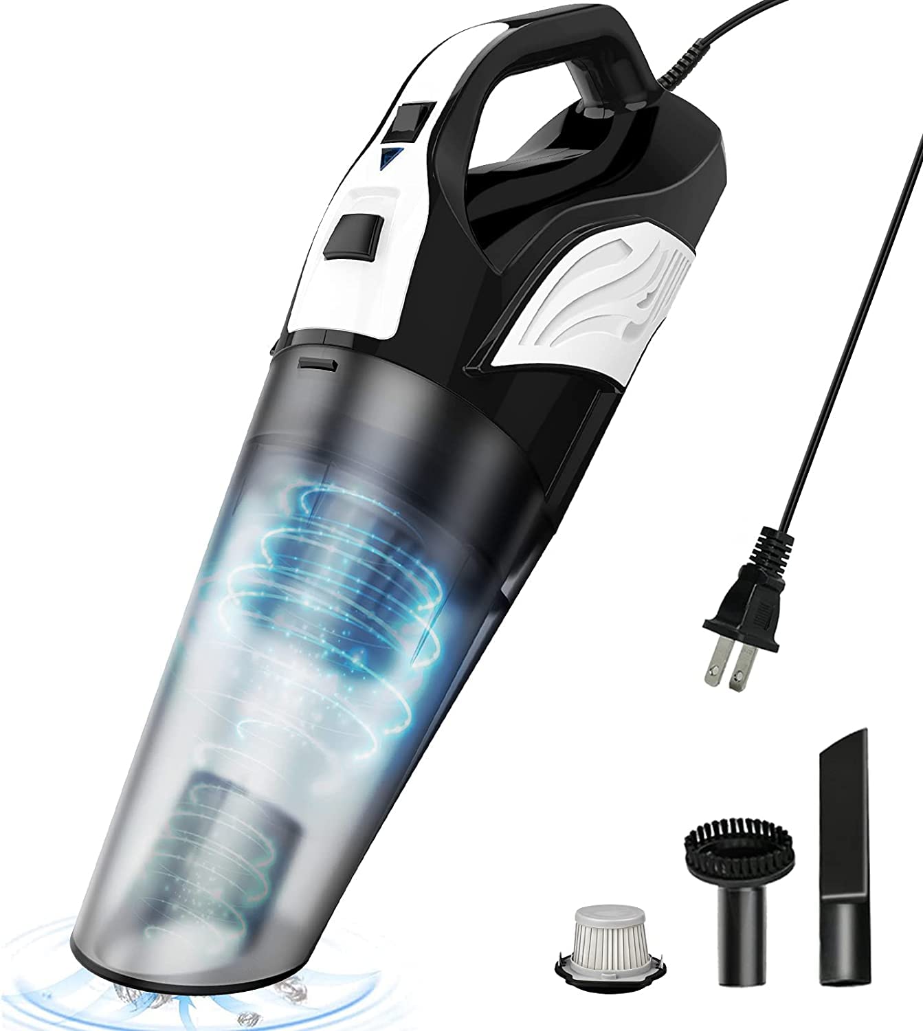 Buy Handheld Vacuum, Meiyou 7Kpa Powerful Suction Wet & Dry Vacuum