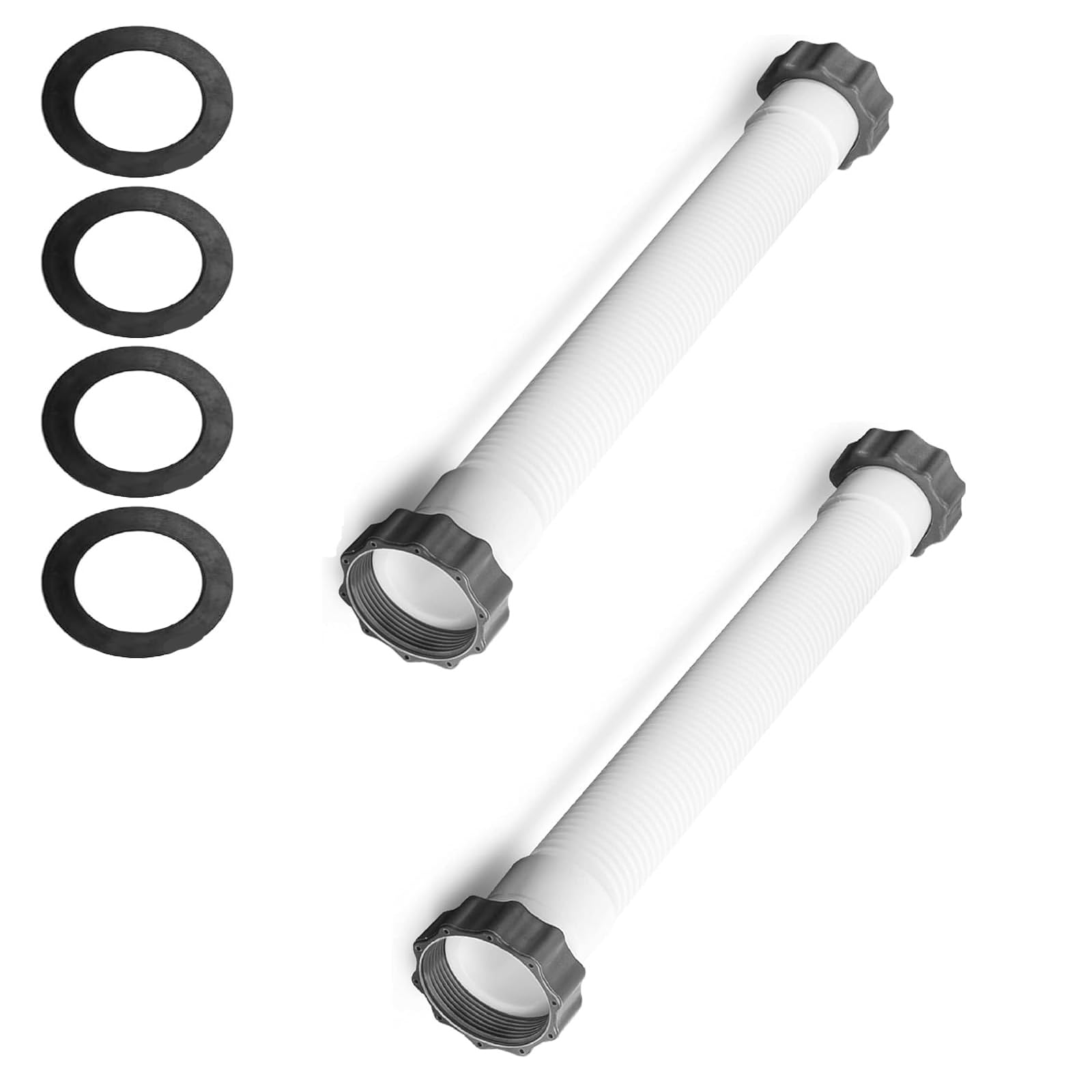 2Pcs Pool Sand Filter Pumps Hose Swimming Pools Pump Replacement 11535 Interconnecting Hose Easy to Installation Pool Sand Filter Pumps