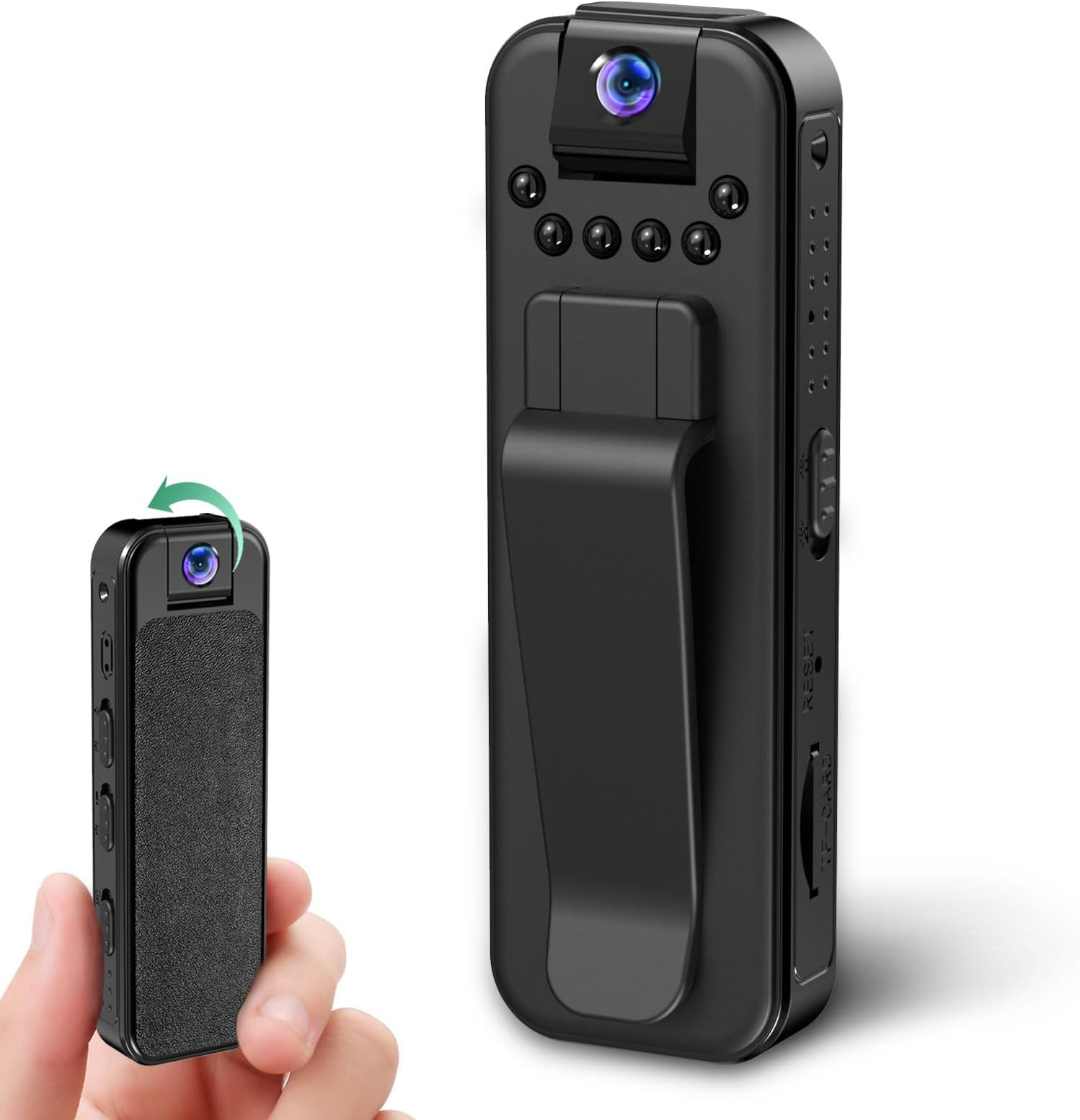 Amazon.com: HKFUG Mini Body Camera HD 1080P Portable Video Recorder ...