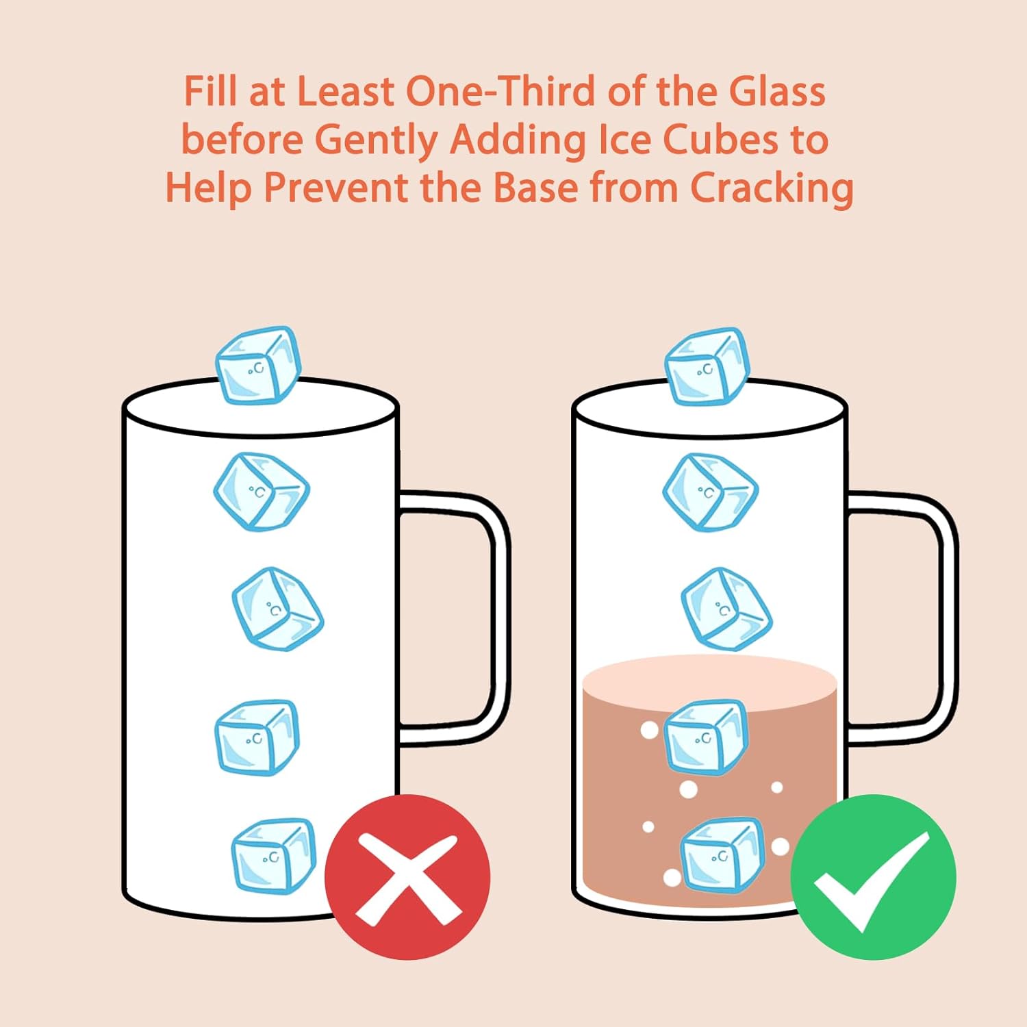 26oz Large Clear Glass Tumbler with Handle and Lid - Set of 2, Glass Cups with Glass Straws, Sleek and Clear Look - Perfect for Iced Coffee, Tea, Smoothies, and Cocktails - Image 9