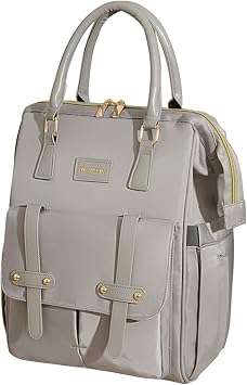 Diaper Bag Backpack Travel Pack with Stroller Straps, Insulated Pockets, Water Resistant Baby Diaper Bag