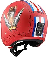 Vista 6 de Casco de moto de cara abierta Spitfire de LS2