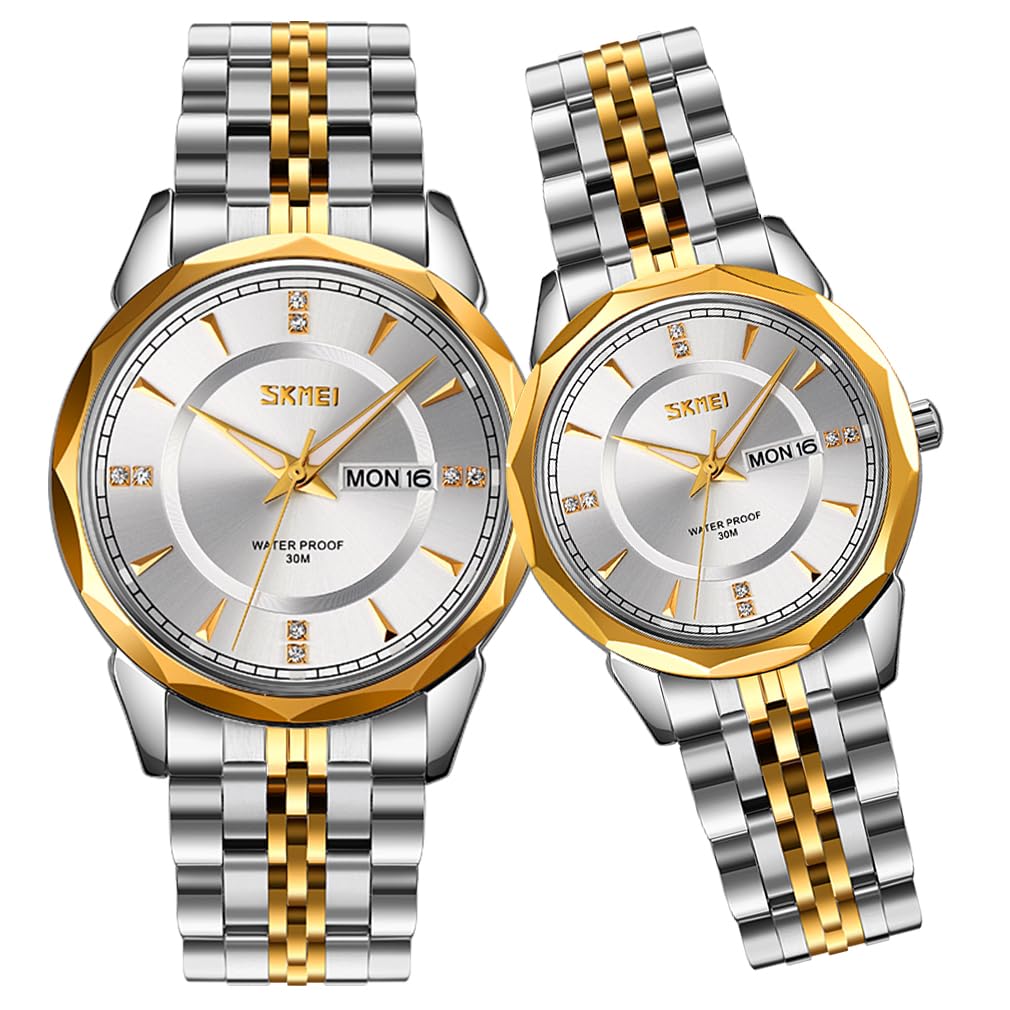 Amazon.co.jp: SKMEI Pair Couple Watches カップル ペア 腕時計 ペア