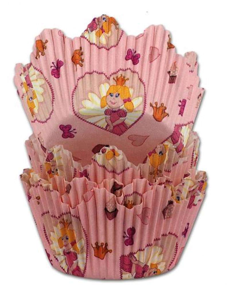 HHO Prinzessin-Party-Set Princess-Party-Set 112tlg. für 16 Gäste Teller Becher Servietten Einladungen Muffinförmchen