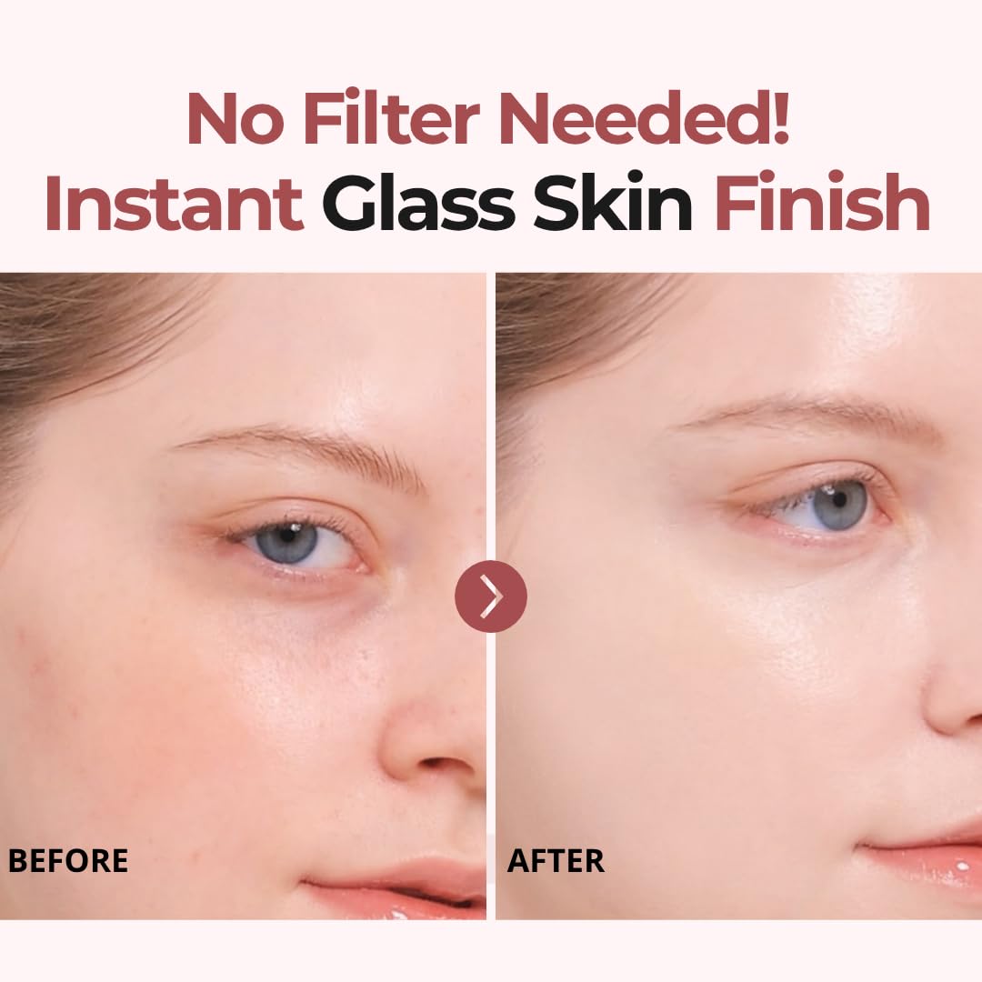 milktouch Cushion Foundation, 24H Flawless Skin, Radiant Shine, No Oxidation, Long-Lasting, Non-Creasing, 60% Hydrating Skincare Infused Korean, Stocking Stuffers, Christmas Gifts (27N Chai)