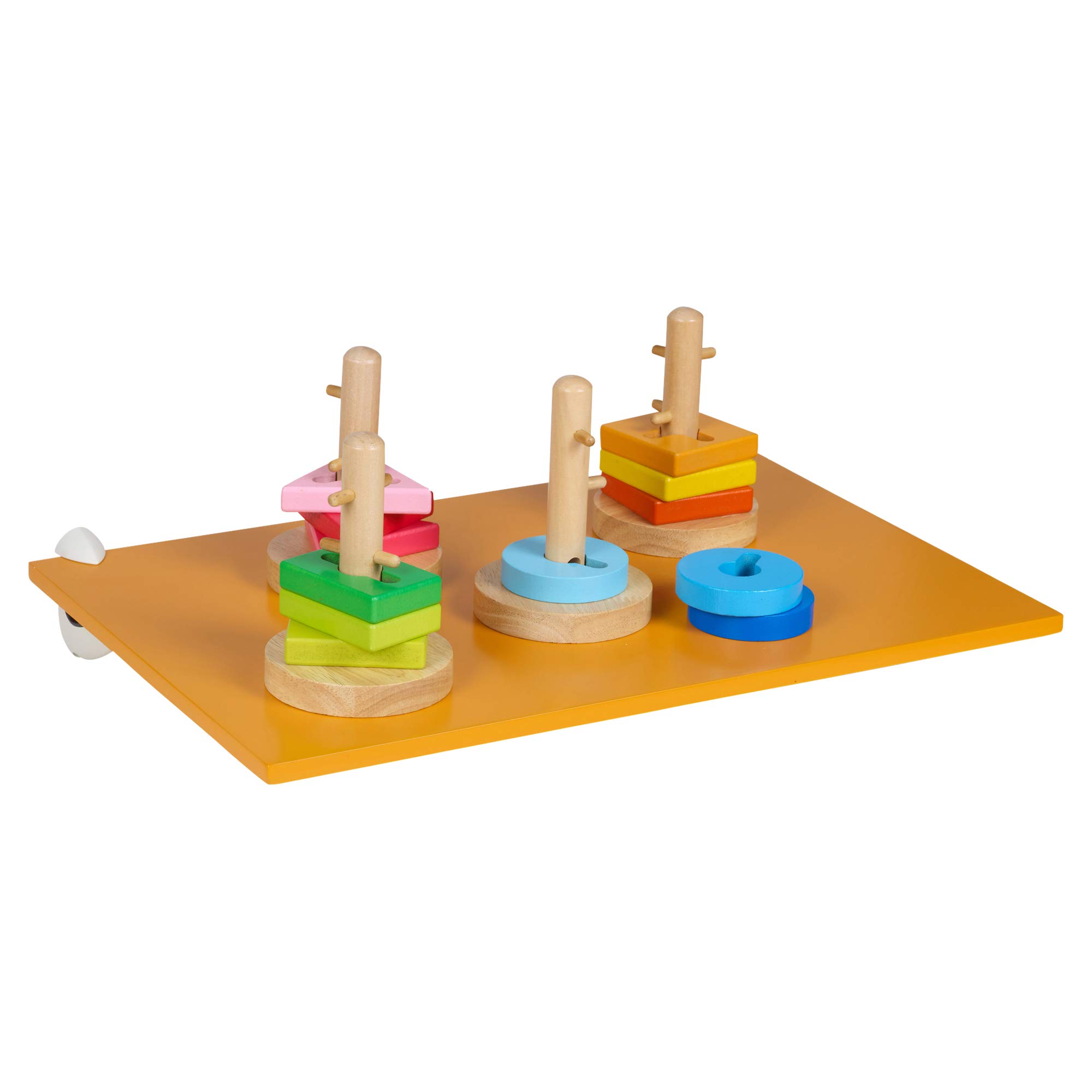 Urbn-Living SlimLine Kids Floating Wall Shelf Organiser (Orange)