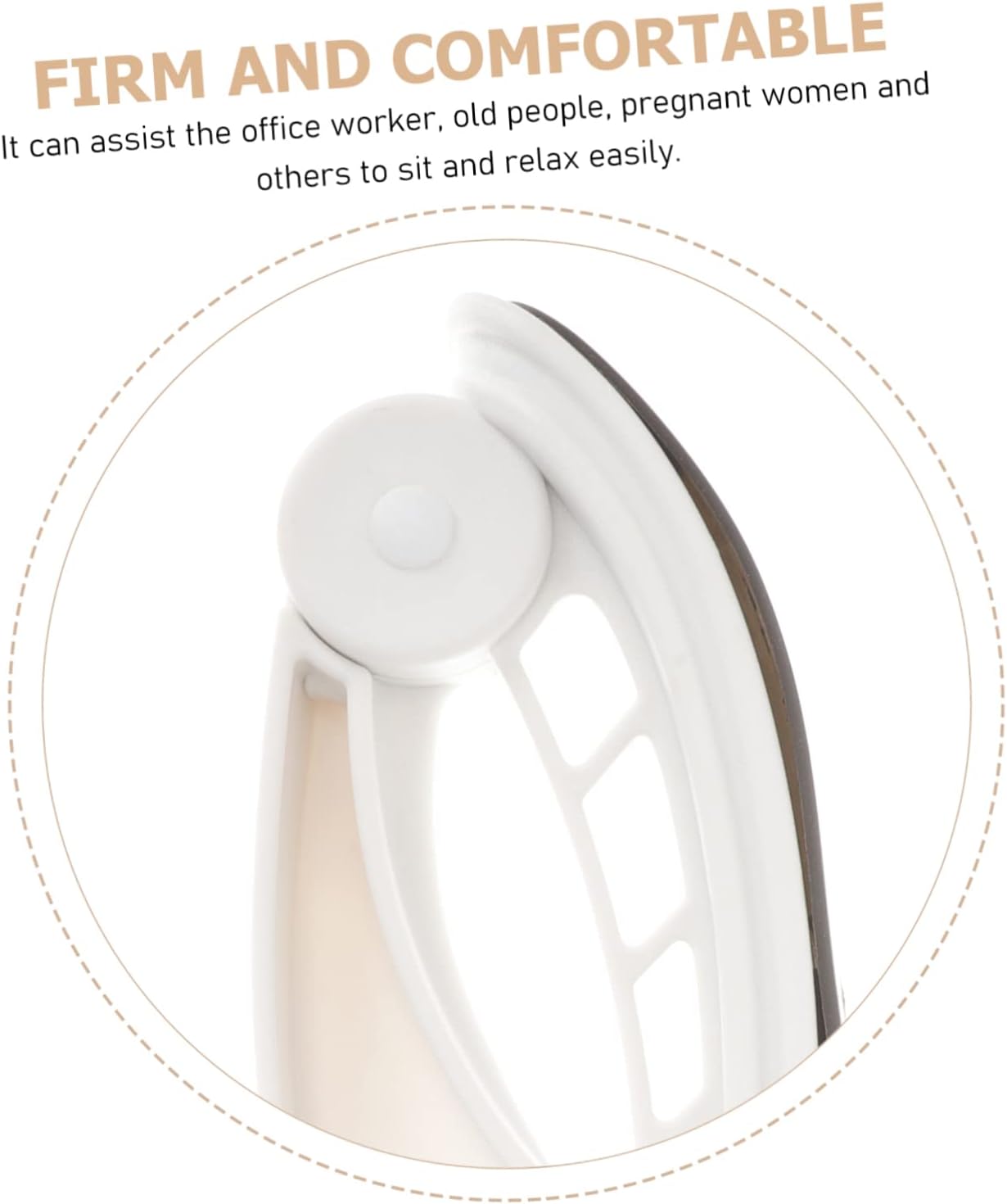 2Pcs Sturdy Armrest Replacement Professional Chair Parts for Household Chairs Armrests for Enhanced Comfort and Support