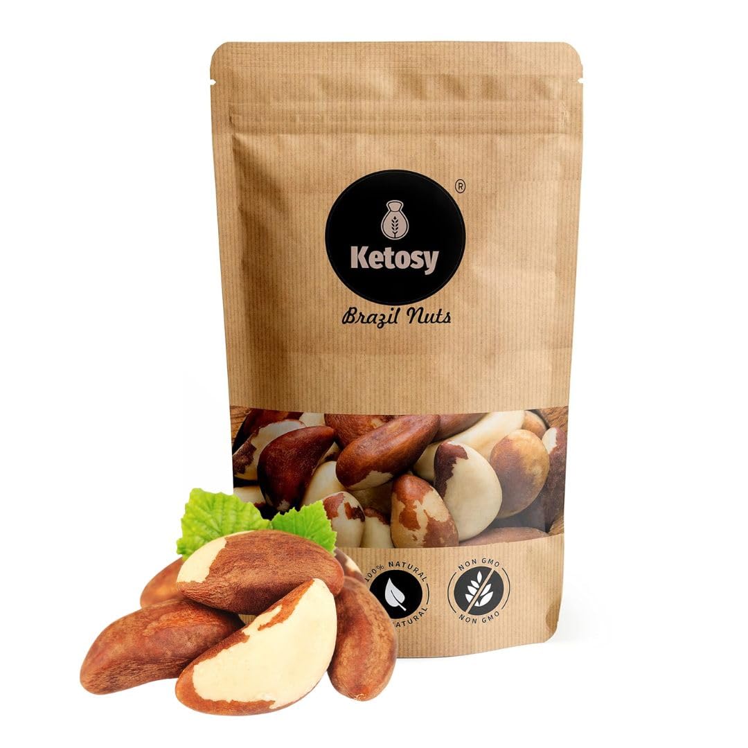 Ketosy Premium and fresh Brazil Nuts dry fruits 200g, shelled brazil nut, Calcium zinc and Above All Selenium, boost Immunity (B091BCMM11) Amazon Price History, Amazon Price Tracker