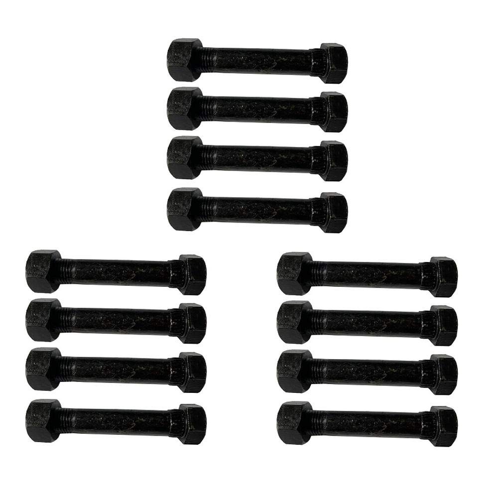 Set of 3 Trailer Shackle Bolt & Nut Kit Fits Universal Products Models