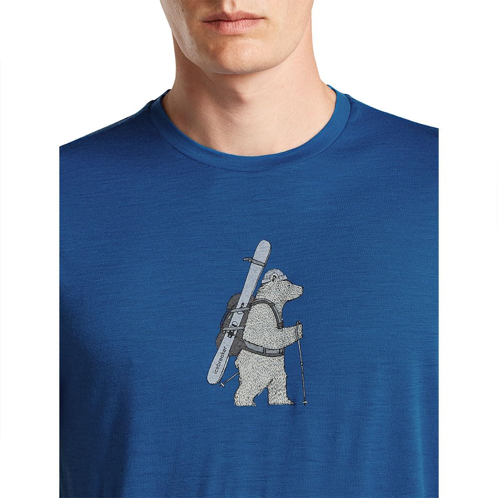 ICEBREAKER 150 Tech Lite Bear Tour Short Sleeve T-Shirt S
