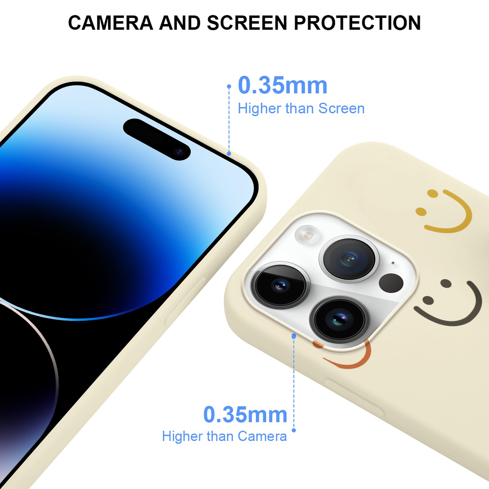 Cover iPhone 14 Pro Verde 6.1 Pollici | Trasparente TPU Anti-Shock