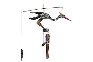 Gift & Abby Bobbing Head Bird Bamboo Wind Chime