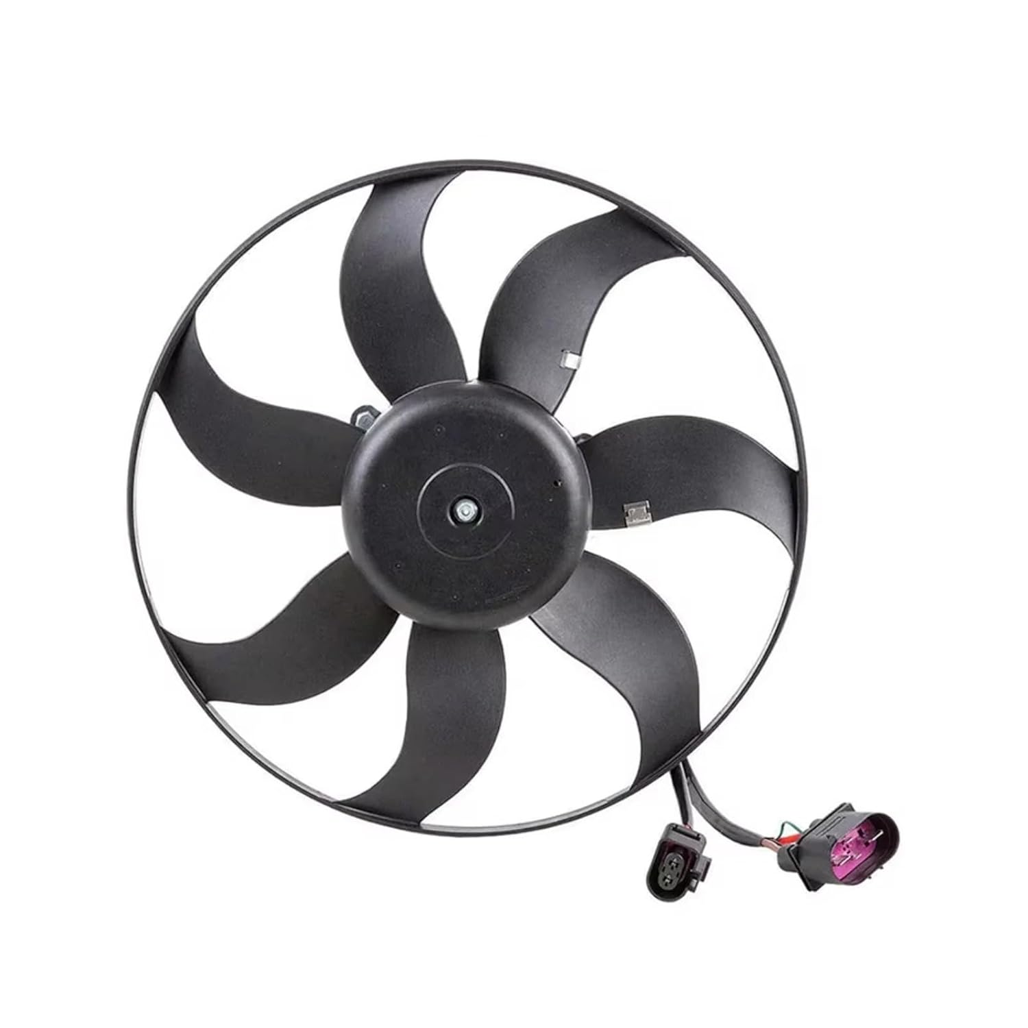 Engine Cooling Fan Mount Kit Left Electronic Fan Engine Radiator Cooling Fan Assembly 1K0959455N for VW for Jetta for Passat for Bora for Variant for Sagitar
