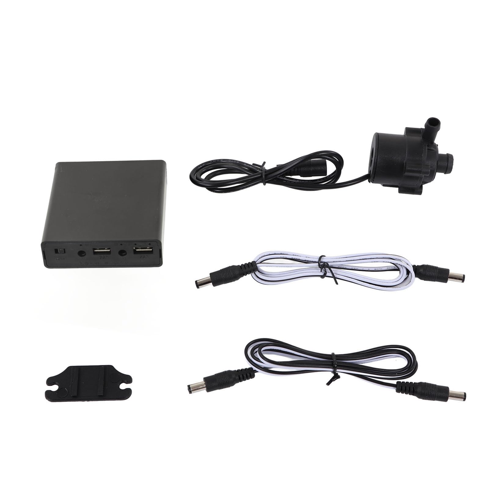 Dioche Kit Pompa per Fontana PSolar da 12 V Pompa Ad Energia Solare da 20 W per Vasca per Uccelli e Laghetto per Pesci - Bassa rumorosità, Installazione Semplice, Portata 600 L/h, 12 V