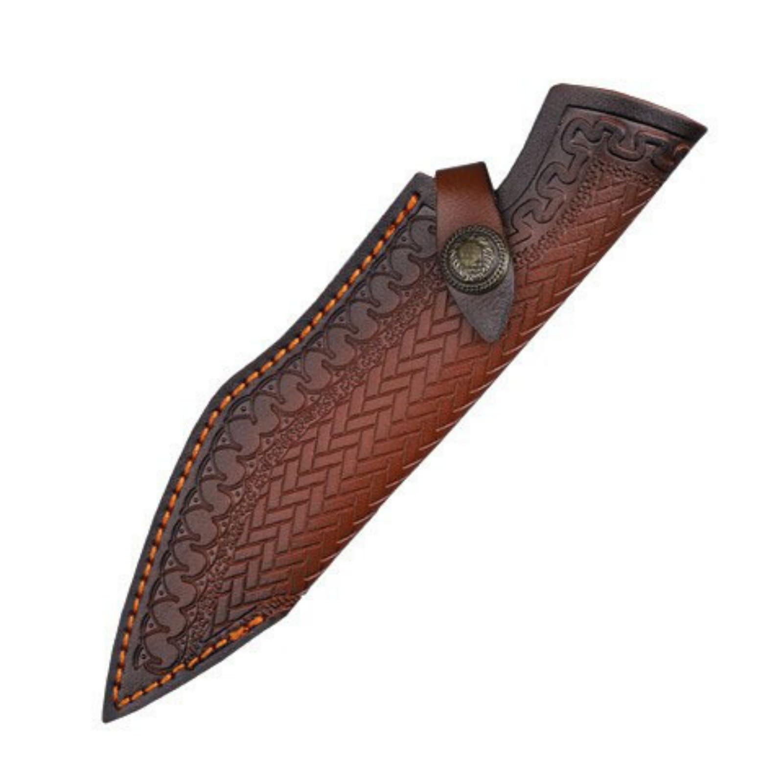 Black Leather Sheath Crafted from Sturdy Materials Offering Dependable and Fashionable Look for Regular Use Cutter Holder
