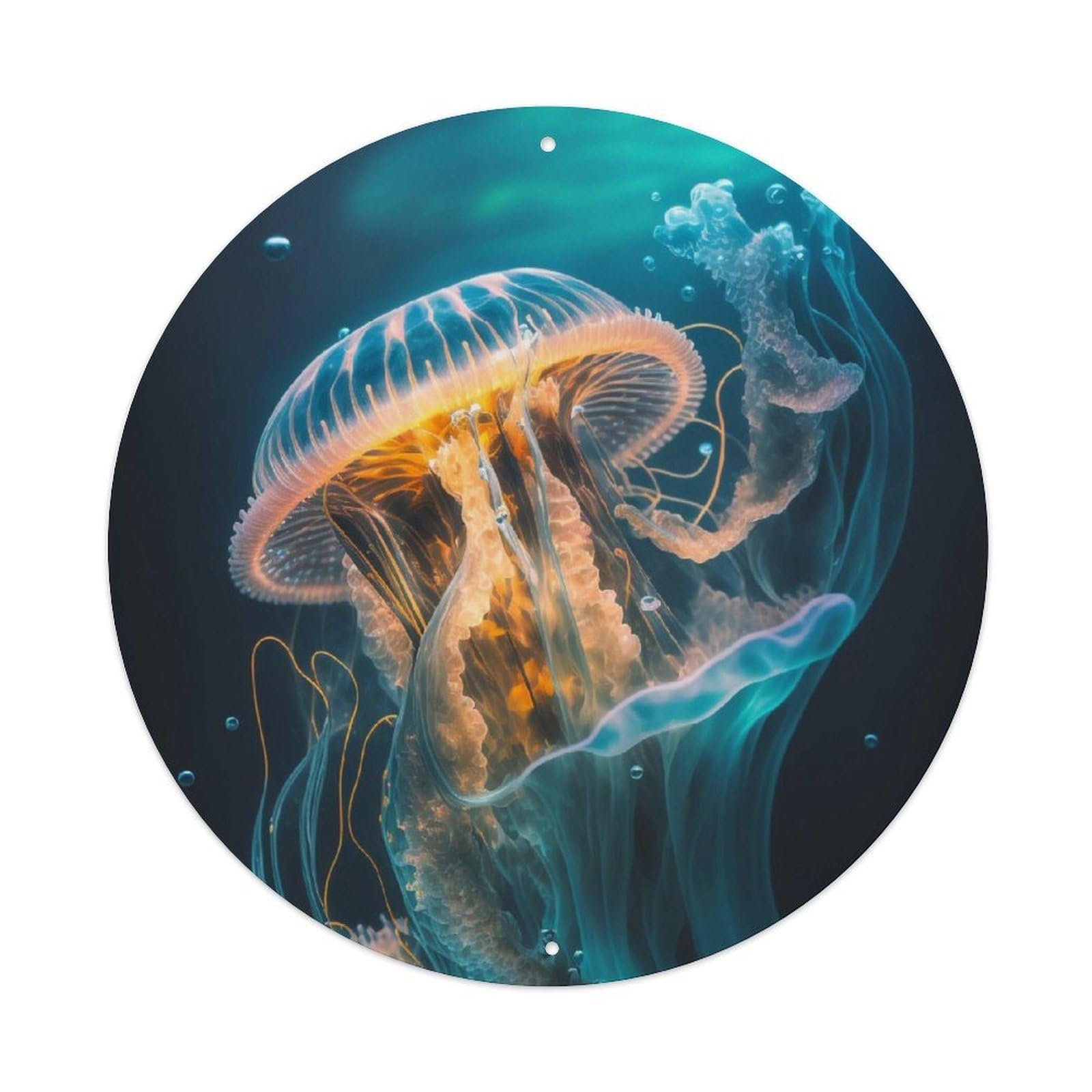 Medusa Animal Artwork Metal Tin Sign