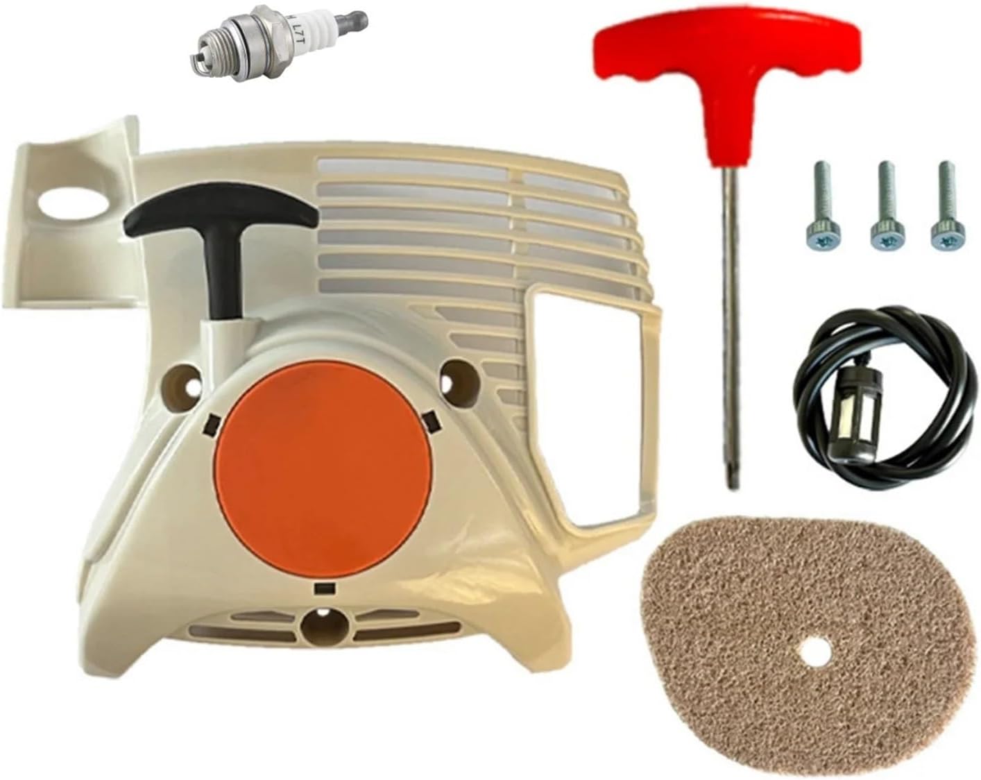 Starter Recoil Pull Start Kit for FS70R FS70 FC70 Models 4144 190 4005 Easy Replacement for Outdoor Power Equipment