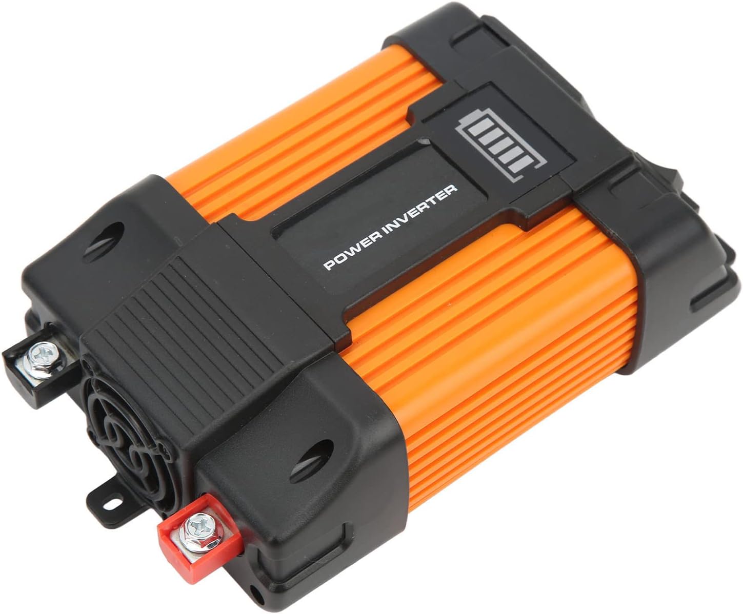 4000W Modified Sine Inverter Vehicle Solar Inverter with LED Battery Display Screen Dual USB Ports, 4000 Watt Power Inverter, Car Inverter with LCD Display, for RV,Truck (DC12V