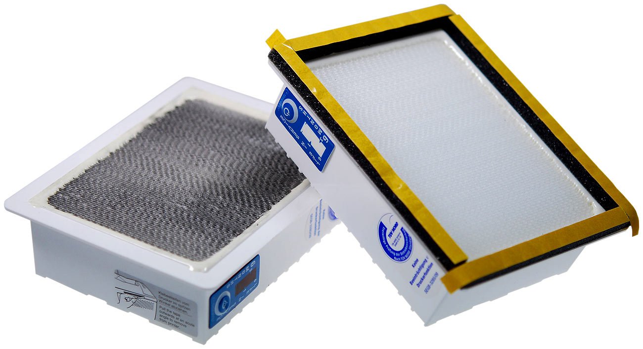 Kit Filtri Toner Universali per Stampante Laser e Fotocopiatrici Cm 15X12, 2 pezzi