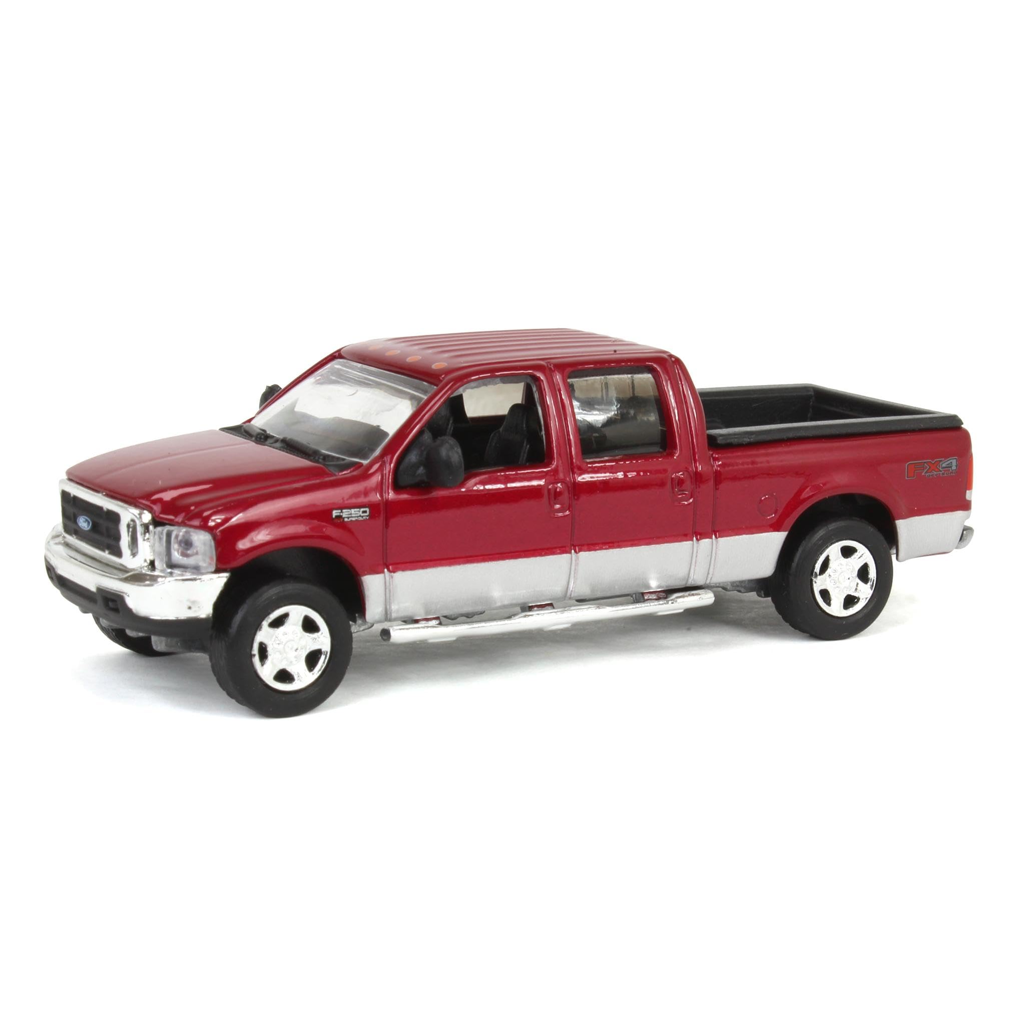 Amazon.com: 1/64 2004 F-250 Super Duty Crew Cab Pickup Truck Red