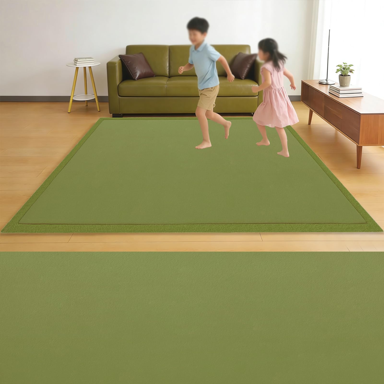 Tapis zone tapis de yoga tatami en velours corail doux extra large