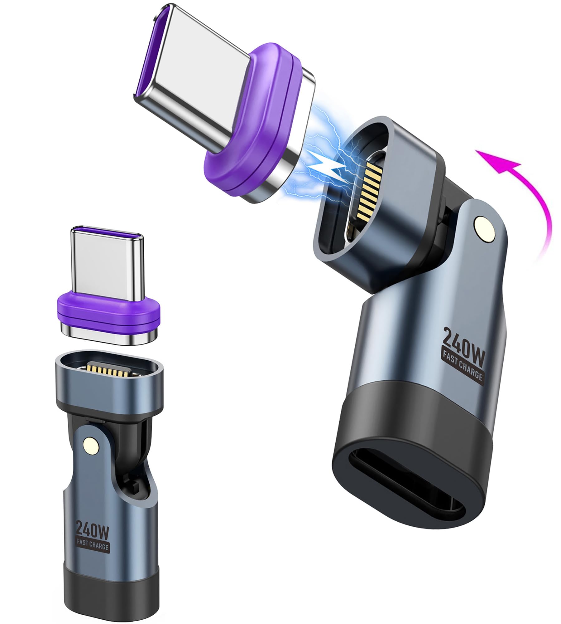 240W急速充電！Xuanli USB-Cマグネットアダプタで快適ライフ