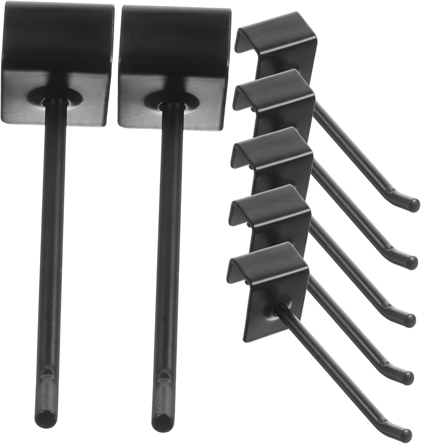 Garneck 32pcs Pegboard Hooks for Tool Organization Easy to Install Heavy Duty Hooks for Garage Workshop Kitchen and Shed Design for Space-Saving