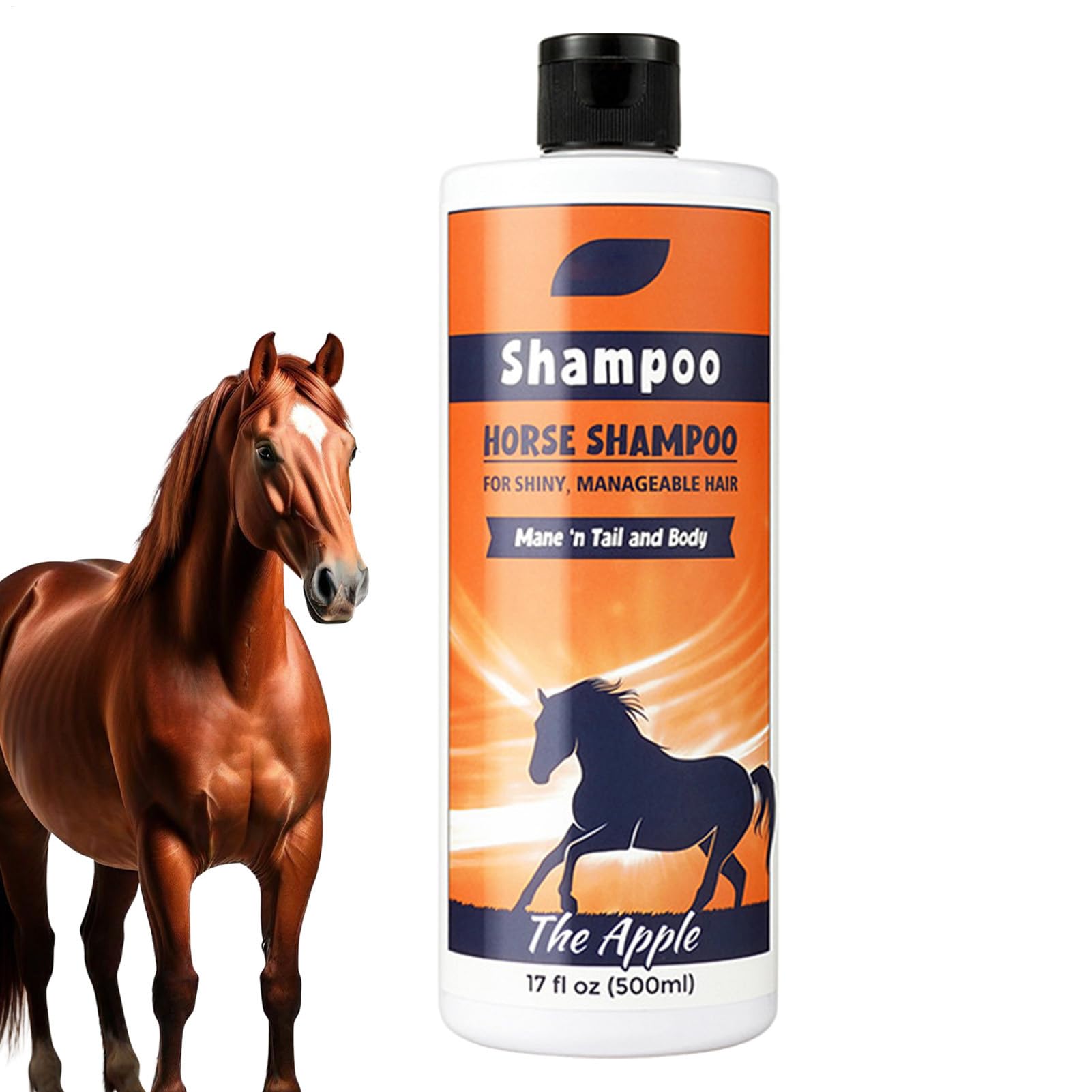 Tail and Mane Shampoo - Hair Cleaner, Power Repair Conditioner, Durable Thickening Scalp Wash, Frizz Control Formula, Growth Enhancer for Dry Damaged Curly or Ger
